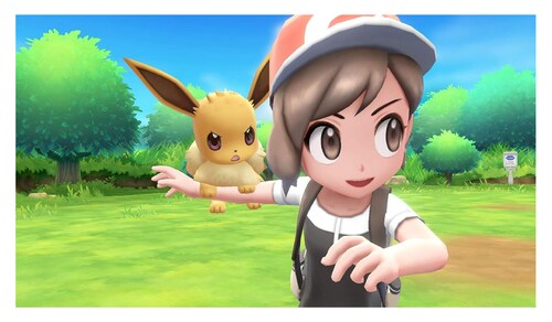 Nintendo Switch Juego Pokemon Lets Go Eevee