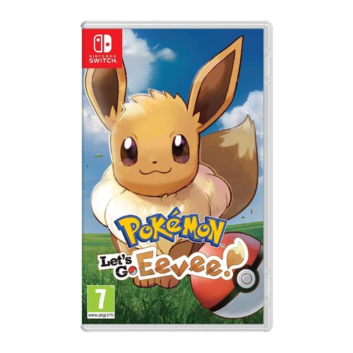 Nintendo Switch Juego Pokemon Lets Go Eevee