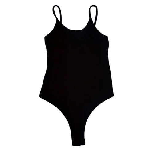 Body de tirantes liso.