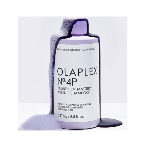 Shampoo Matizador Olaplex No.  4P Blonde Enhancer 250 ml