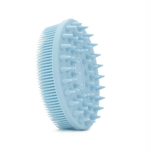 Cepillo Masajeador Capilar Corporal Baño Ducha Exfoliante rosa