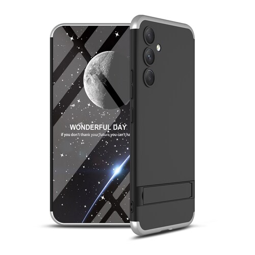 Protector fino para Samsung Galaxy A54 Negro con PLATA.