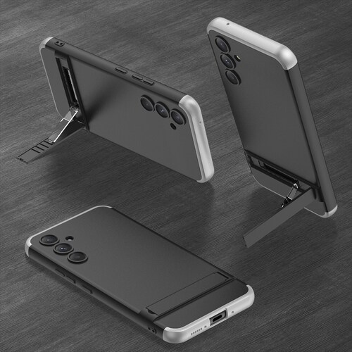 Protector fino para Samsung Galaxy A54 Negro con PLATA.