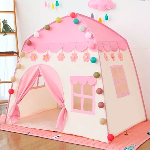 Castillo Casita Carpa Princesa De Niños Interior Y Exterior