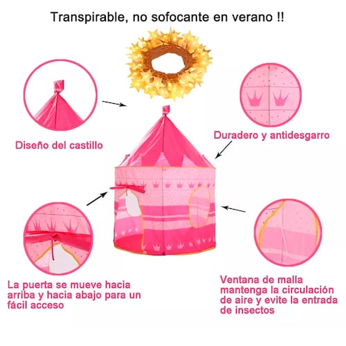 Carpa Teatro Para Niños, Casitas Niñas, Juguetes Para Niños