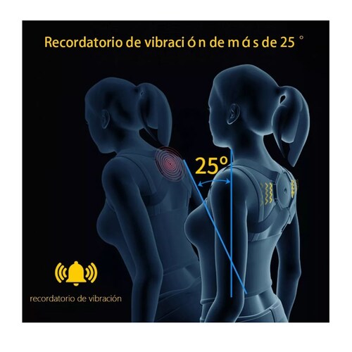 Corrector De Postura Con Recordatorio Inteligente Recargable