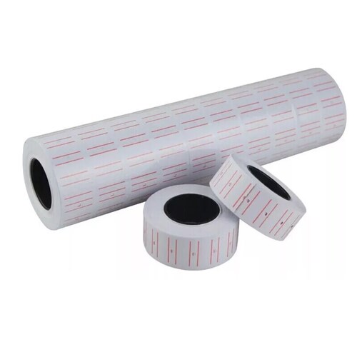 Set 10 Rollos Etiquetas Para Etiquetadora Manual Pistola 480 etiquetas c/u