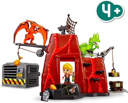 Pinypon Action Dinos Atacan el Campamento.