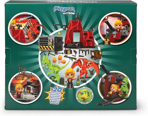 Pinypon Action Dinos Atacan el Campamento.