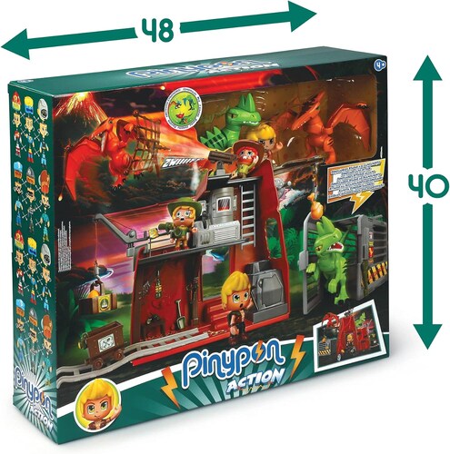 Pinypon Action Dinos Atacan el Campamento.