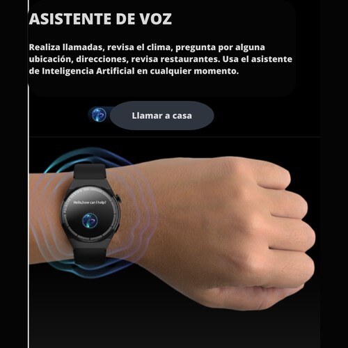 Reloj Inteligente Smartwatch Gt8 Max Con 2 Correas Color Negro.
