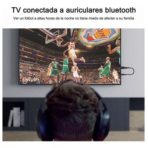 Adaptador Bluetooth 5.0 Usb 2 En 1 Para Pc/tv/auto/hogar