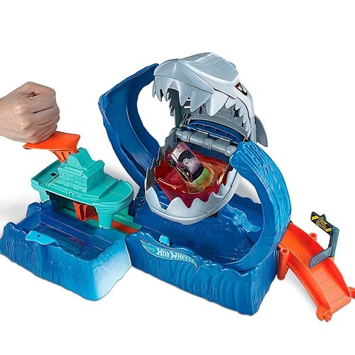 Pista Hot Wheels  Mattel Robo Tiburon City GJL12