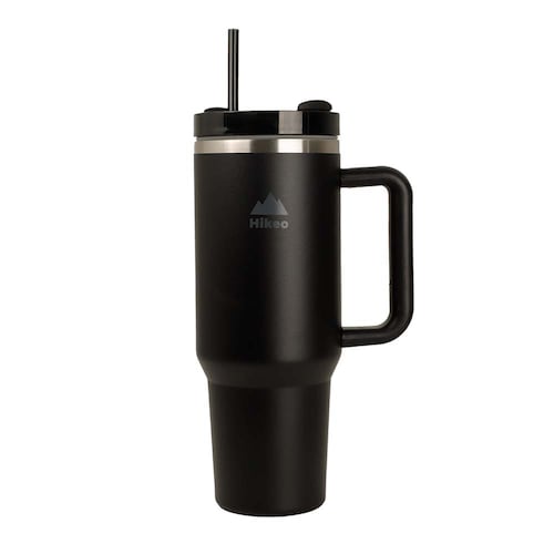 Termo para Agua y Café de Viaje Acero Inox. Doble Pared 1.2 Litros