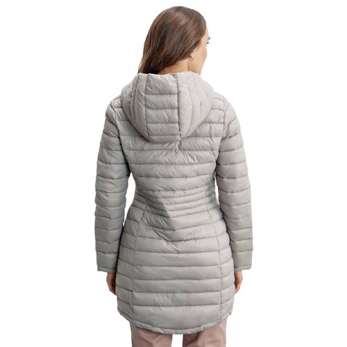 Chamarra de moda, larga y ligera color gris, para mujer, marca Holly Land, mod. 1088679