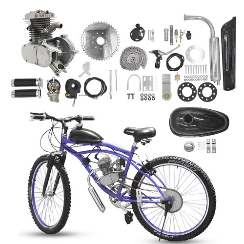 motor para bicicleta 80cc a de gasolina kit set bicimoto bici moto 80 CC  parts