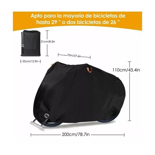 Fundas Para Bicicleta Cubierta Impermeable Caber 29 Ciclismo