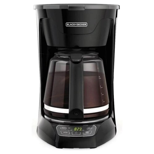 Cafetera Programable BLACK AND DECKER 12 Tazas Tec Vortex
