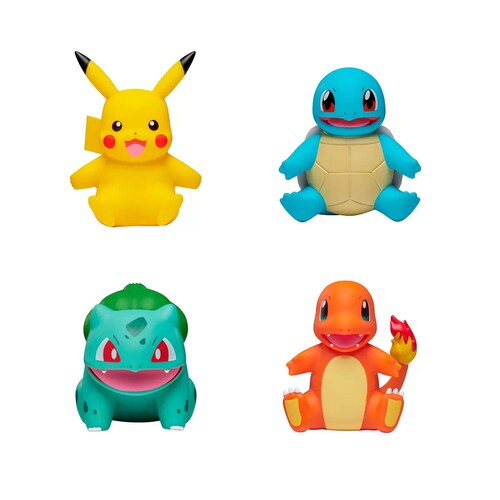 Juego De 4 Figuras Pókemon Select