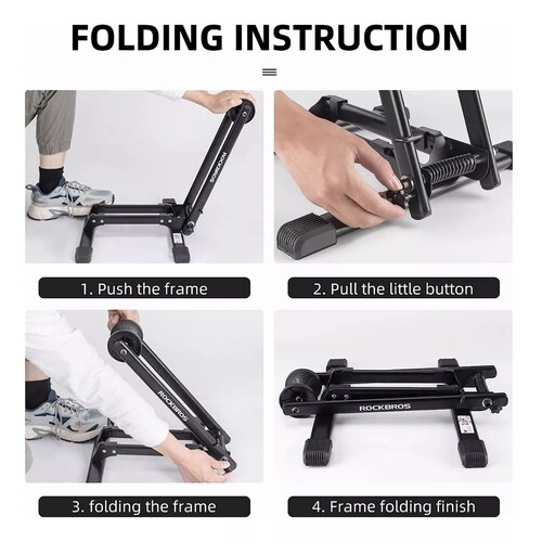 Soporte De Bicicletas Rack Portabicicleta Doble Poste