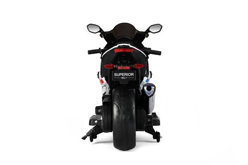 Moto Eléctrica Infantil Recargable Honey Whale BDQ-008 Blanco