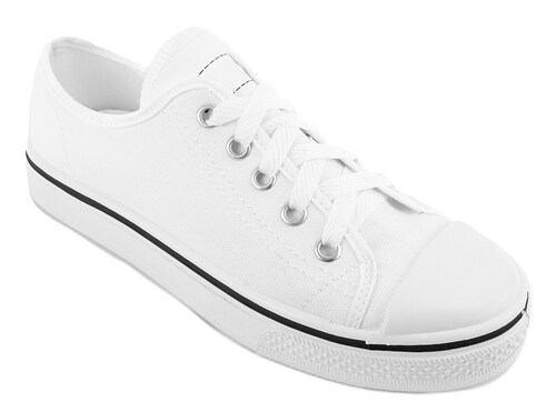 Tenis escolar Juveniles Casuales Moda Comodos Deportivos 860 Blanco