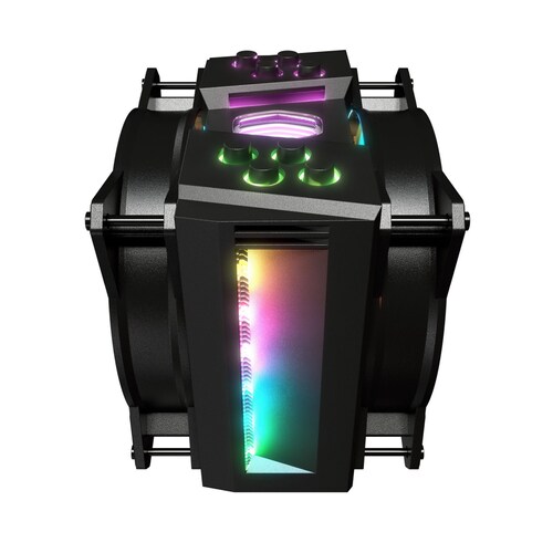 Disipador CPU Cooler Master MasterAir MA410M 2 x 120mm 650-1800RPM Negro.
