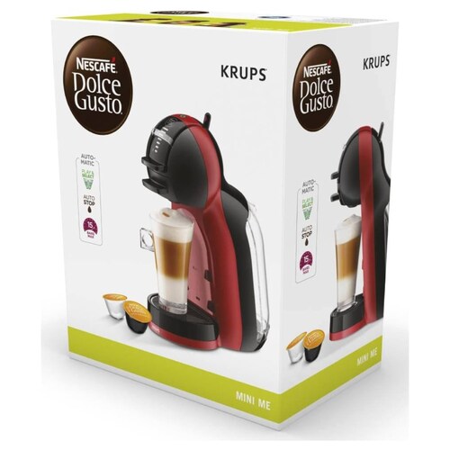 CAFETERA DOLCE GUSTO NESCAFE MINI ME BLANCA + 3 CAJAS DE CAPSULAS