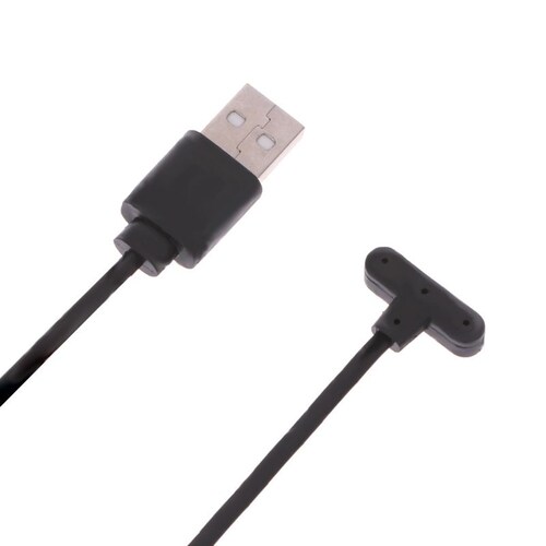 Cargador Magnético Para Smart Watch Reloj Inteligente 4 Pines 9 Mm. En forma de T.