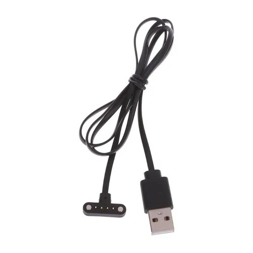 Cargador Magnético Para Smart Watch Reloj Inteligente 4 Pines 9 Mm. En forma de T.