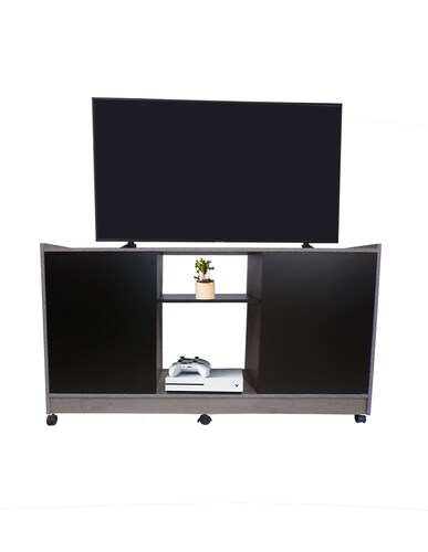 Credenza Para Tv Con Ruedas Minimalista