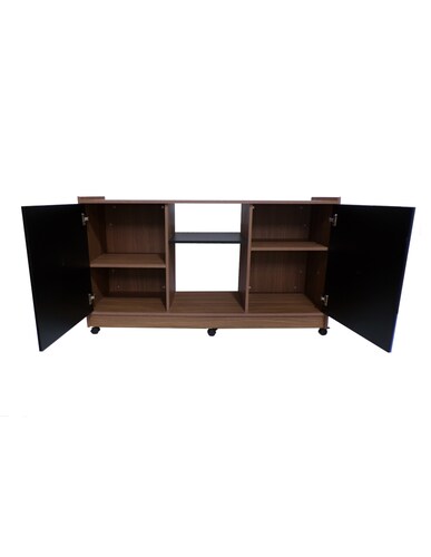 Credenza Para Tv Con Ruedas Minimalista