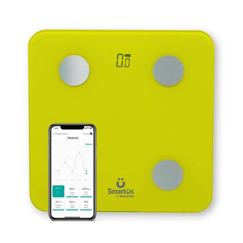 BÁSCULA BLUETOOTH CON ANÁLISIS INTELIGENTE CORPORAL