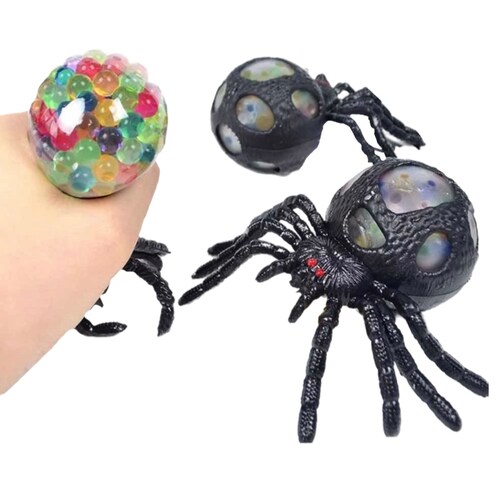 Araña De Hidrogel Squishy Jueguete Sensorial Antiestrés 6 Pz