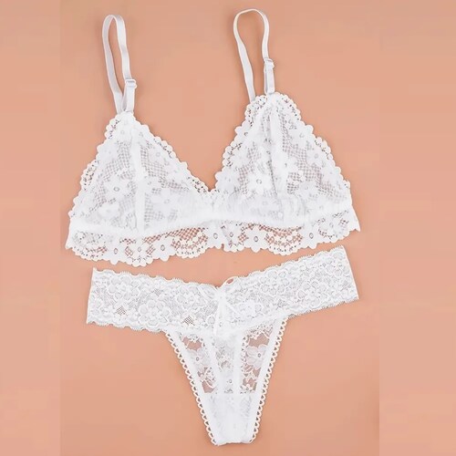 Set de 2 conjunto de encaje de 2 piezas.