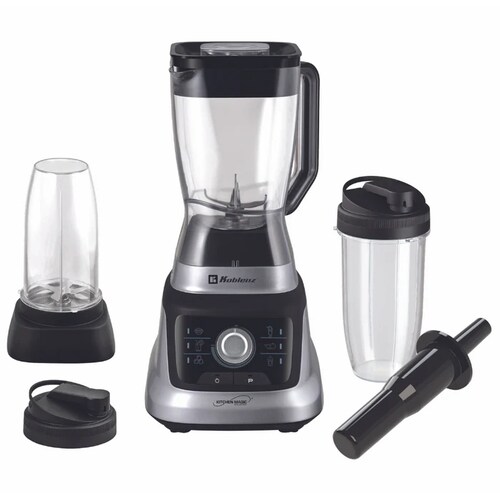 Licuadora Koblenz LKM-9610 PRO 1400 W Premium 2 Vasos Negra.