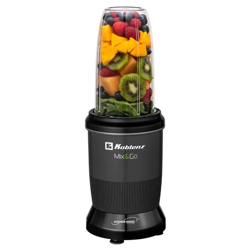 Procesador de Alimentos Koblenz BKM-1000 Mix&Go 1000 W Negro.