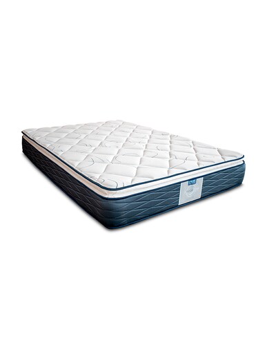 Colchón Individual Restonic Maverick + Kit de 2 Almohadas y protector Atlas Basic 