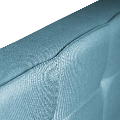 Cabecera Matrimonial, Elaborado de Madera de Pino, Roomi Explorer Color Azul.