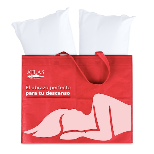 Colchón Matrimonial América Frida + 2 Almohadas + Protector + Sábanas Altas Basic