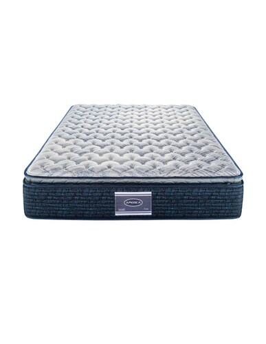 Colchón Matrimonial América Frida + 2 Almohadas + Protector + Sábanas Altas Basic