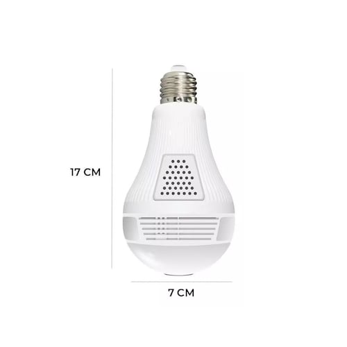 Cámara de seguridad WEB25 con resolución de 2MP visión nocturna blanca