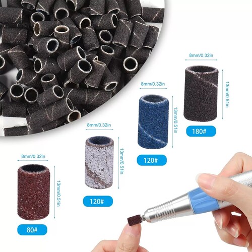 Set  Barrilitos Para Drill Manicure Y Pedicure 400 Pcs