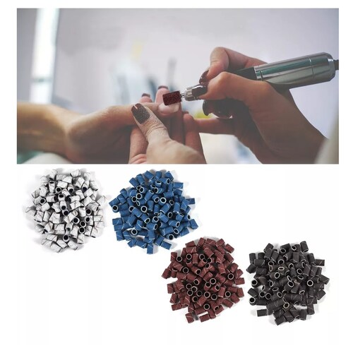 Set  Barrilitos Para Drill Manicure Y Pedicure 400 Pcs