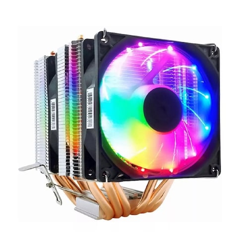 Radiador Pc Ventilador 6 Tubos