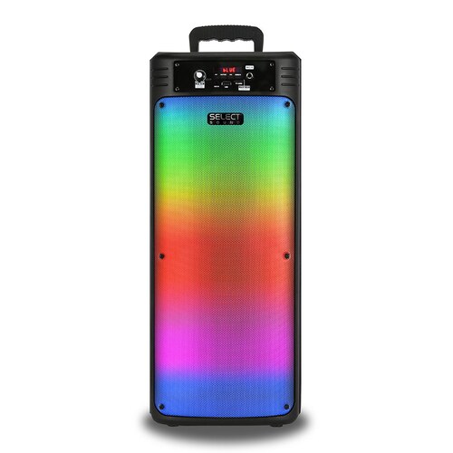 Bocina Bafle Portátil Inalámbrica Bluetooth Select Sound Equinox Luz Led Rgb BT2008