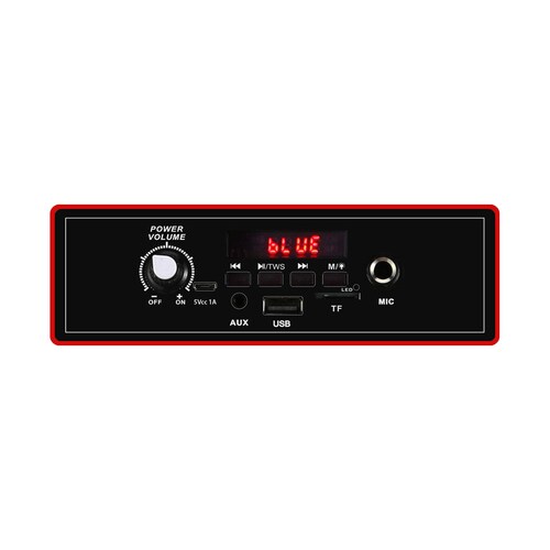 Bocina Bafle Portátil Inalámbrica Bluetooth Select Sound Equinox Luz Led Rgb BT2008