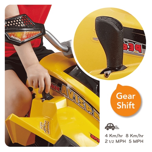 Montable Cuatrimoto Moto Electrica My Toy 5639 Avispa Amarillo