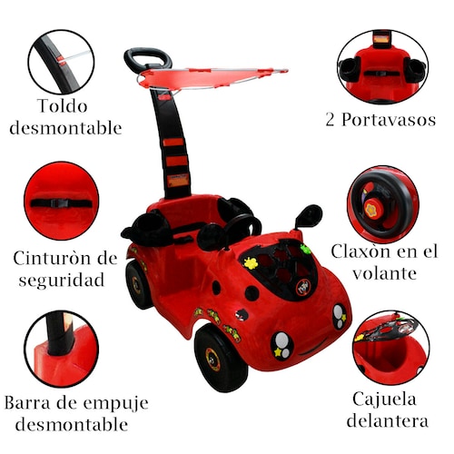 Carrito Montable Mini Movil MyToy 5205 Rojo