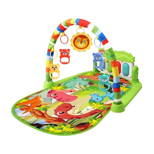 Gimnasio para Bebe Pianito Baby Gym Dinosaurio Verde .